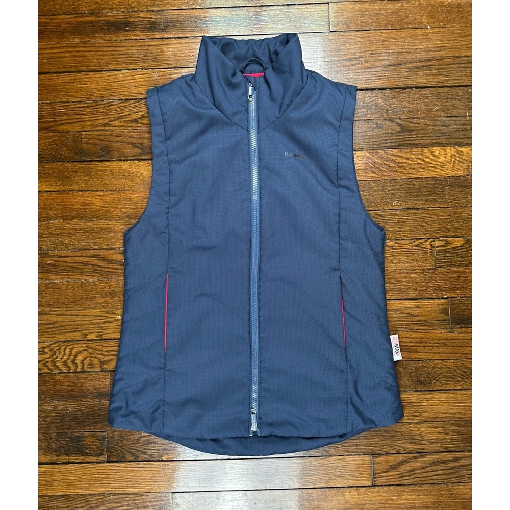 PacSafe Vest Womens Small‎ Blue Transit Travel Anti-Theft Technology Insulated